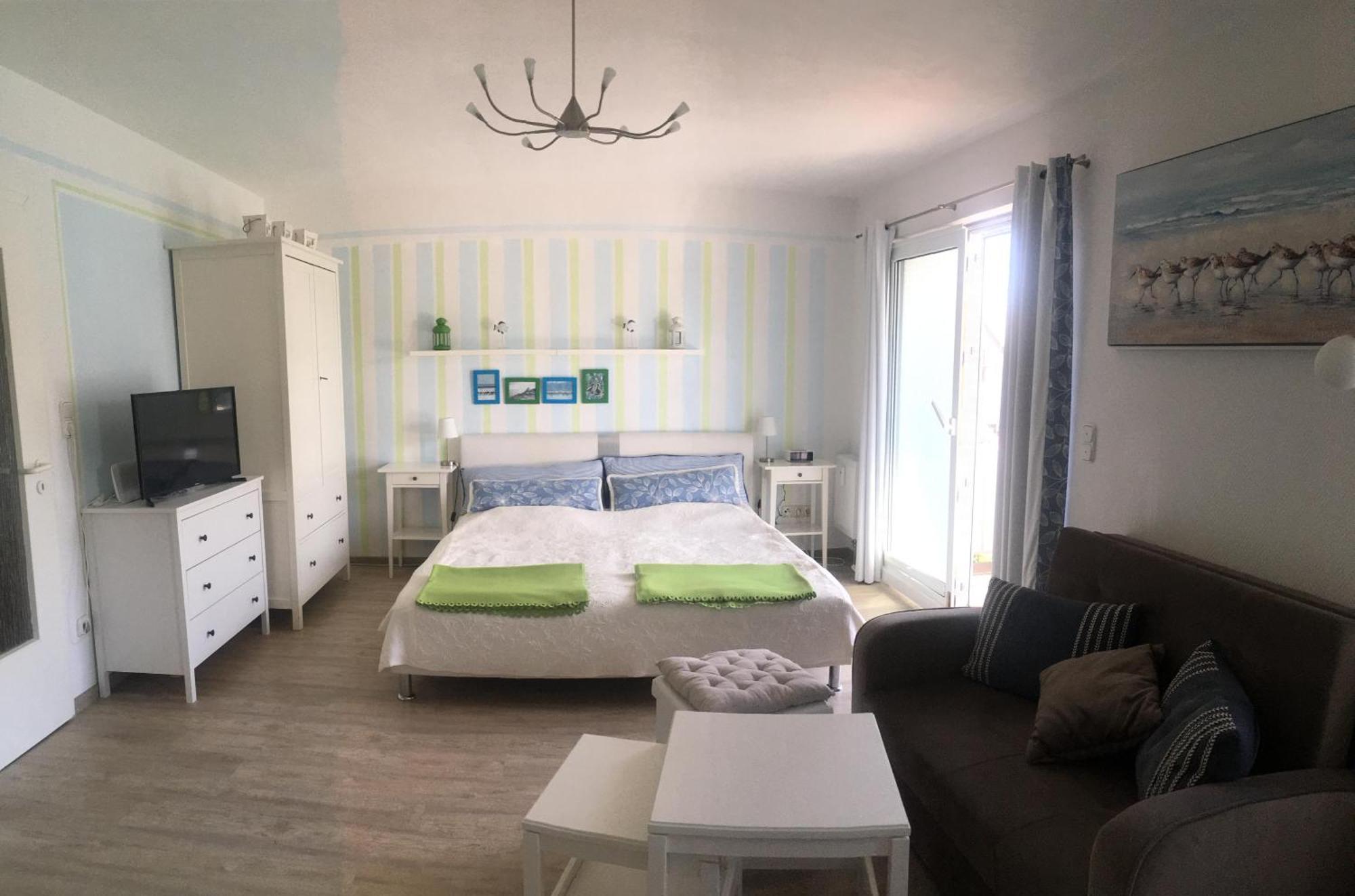 Studio 8 Im 1 Og Haus Stranddistel, Schones Studio Fur 2 Personen In Zingst, Hund Erlaubt Buitenkant foto